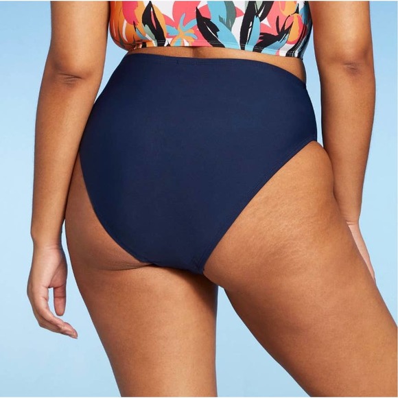 Women's High Leg Swim Bikini Briefs - Sea Angel L - Picture 5 of 7